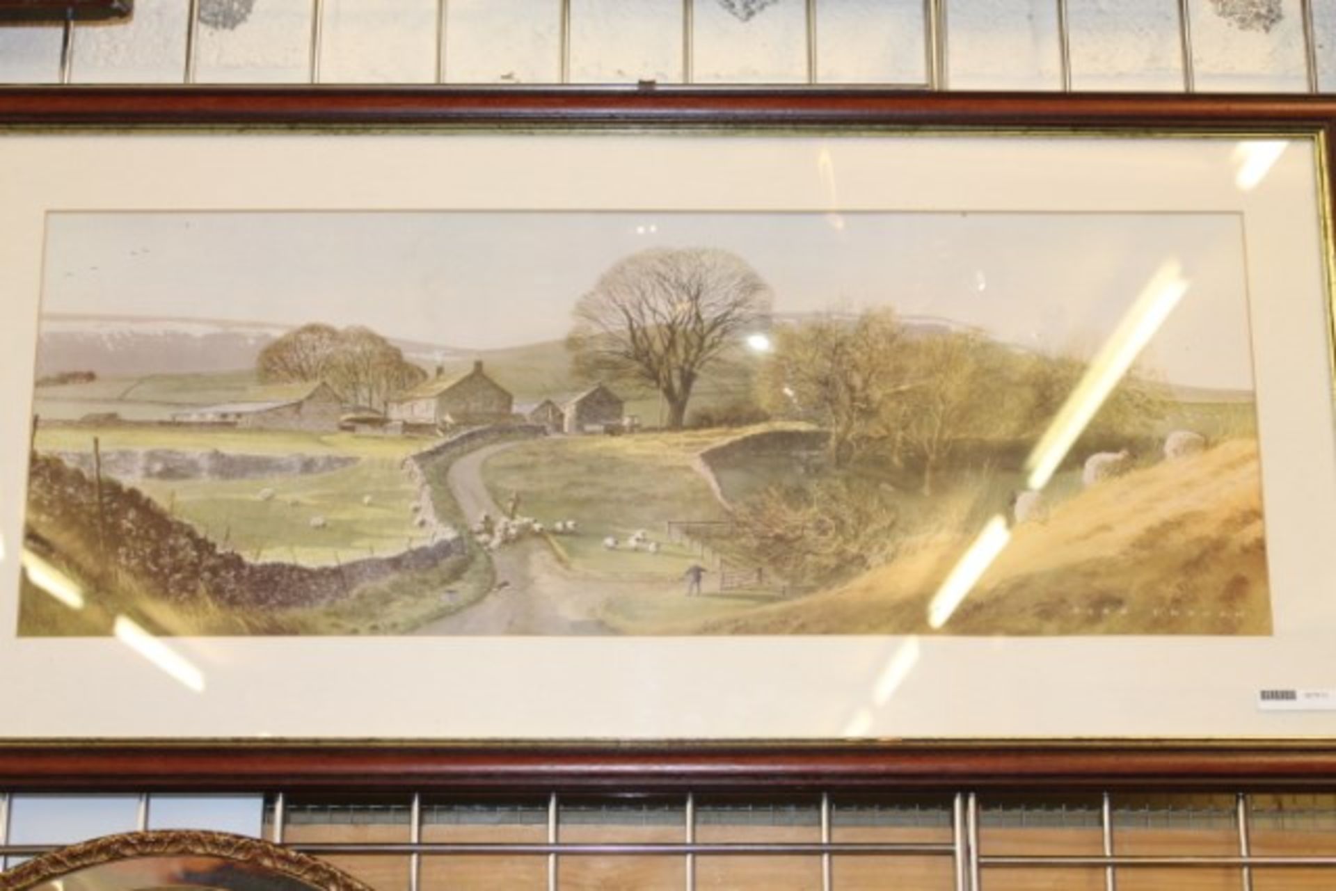 Grade U Framed & Glazed Print-Farm