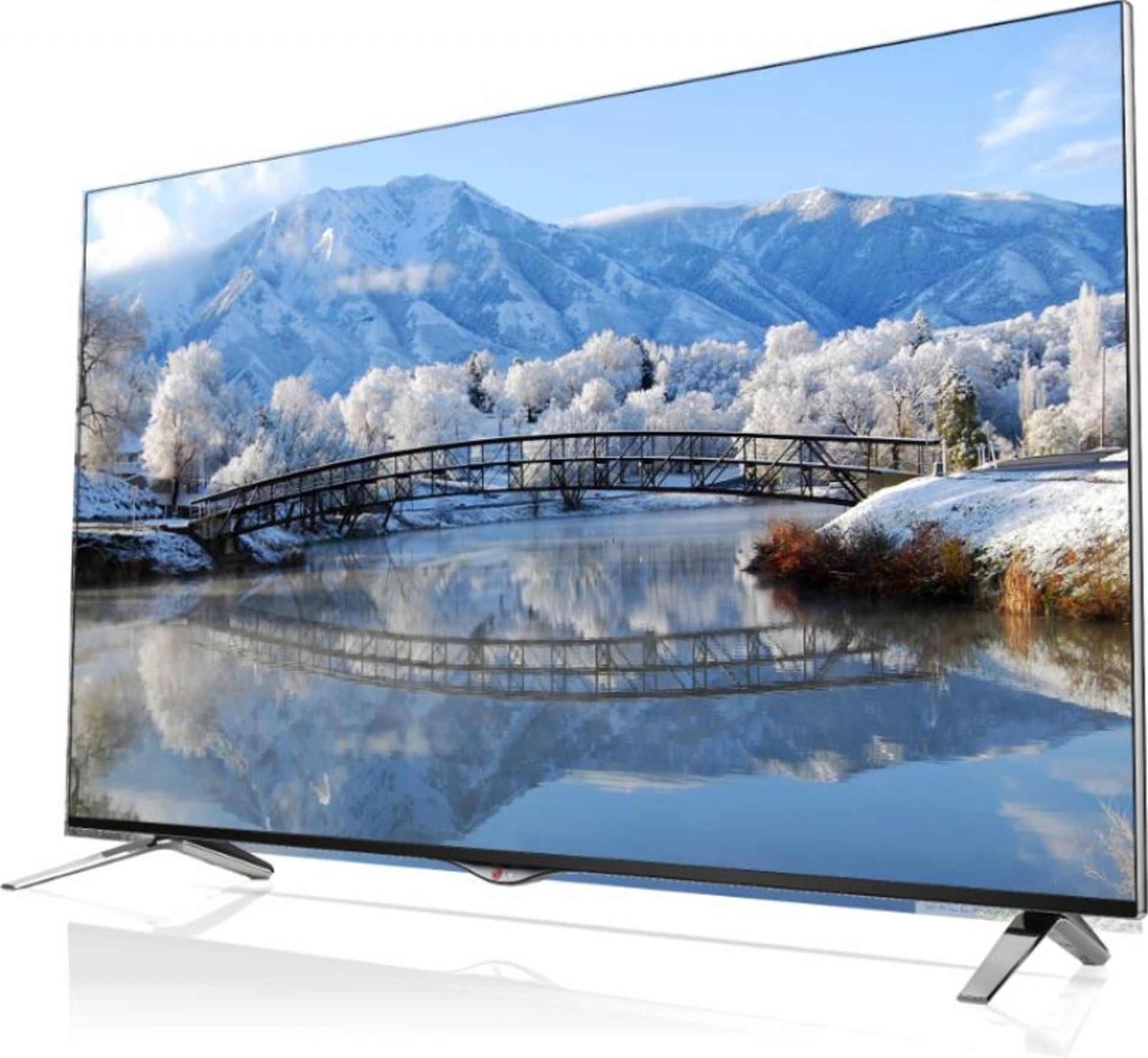 V Grade A LG 49 Inch 4K ULTRA HD LED 3D SMART TV WITH FREEVIEW HD & WIFI - ULTRA SLIM 49UB830V