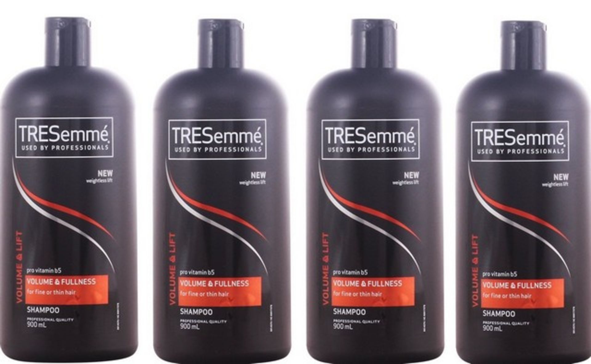 V Brand New A Lot Of Four 900ml TRESemme Pro Vitamin B5 Volume & Lift Shampoo