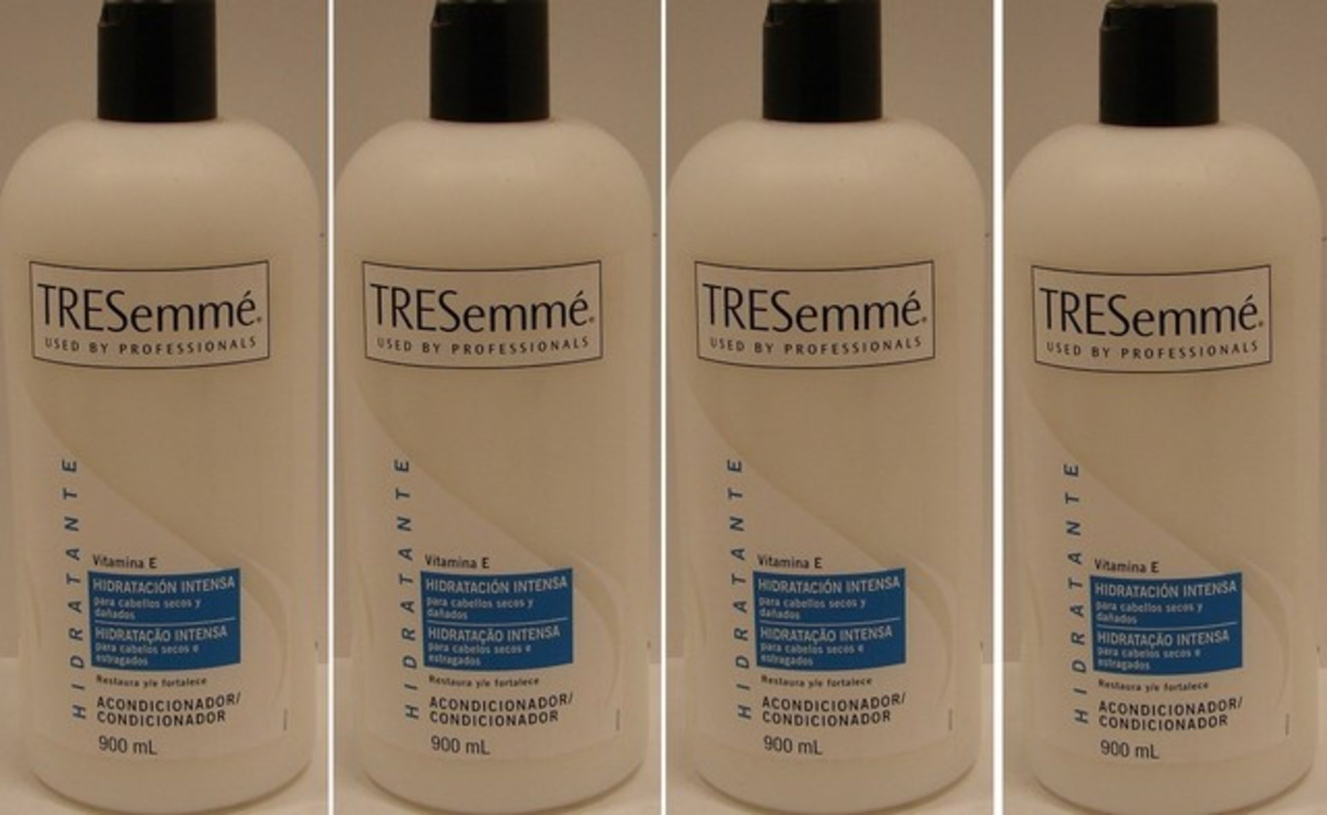 V Brand New A Lot Of Four 900ml Bottles TRESemme Intense Hydration Conditioner