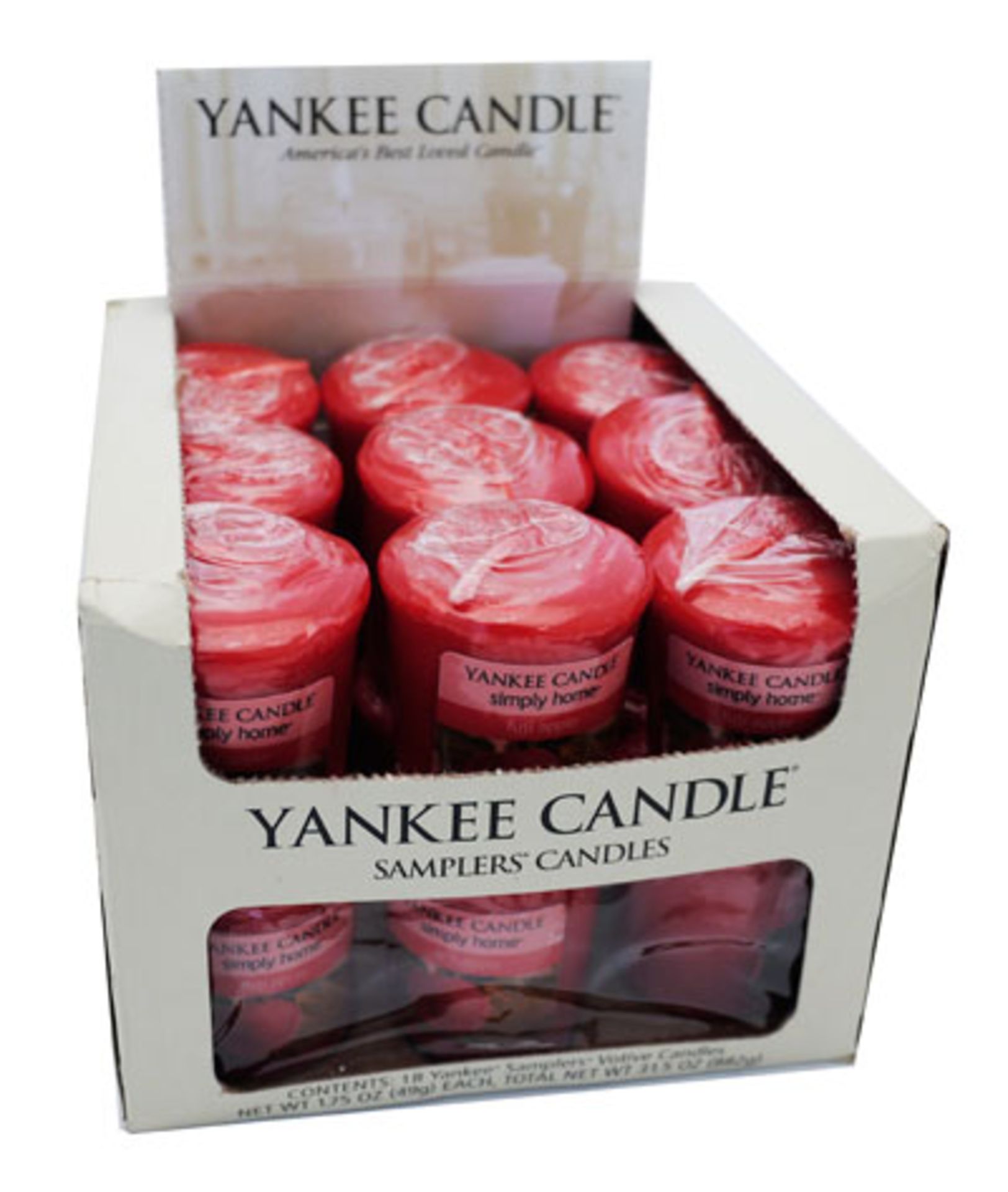 V Brand New 18 x Yankee Candle Votive Fuji Apple 49g Total Amazon Price £72.00
