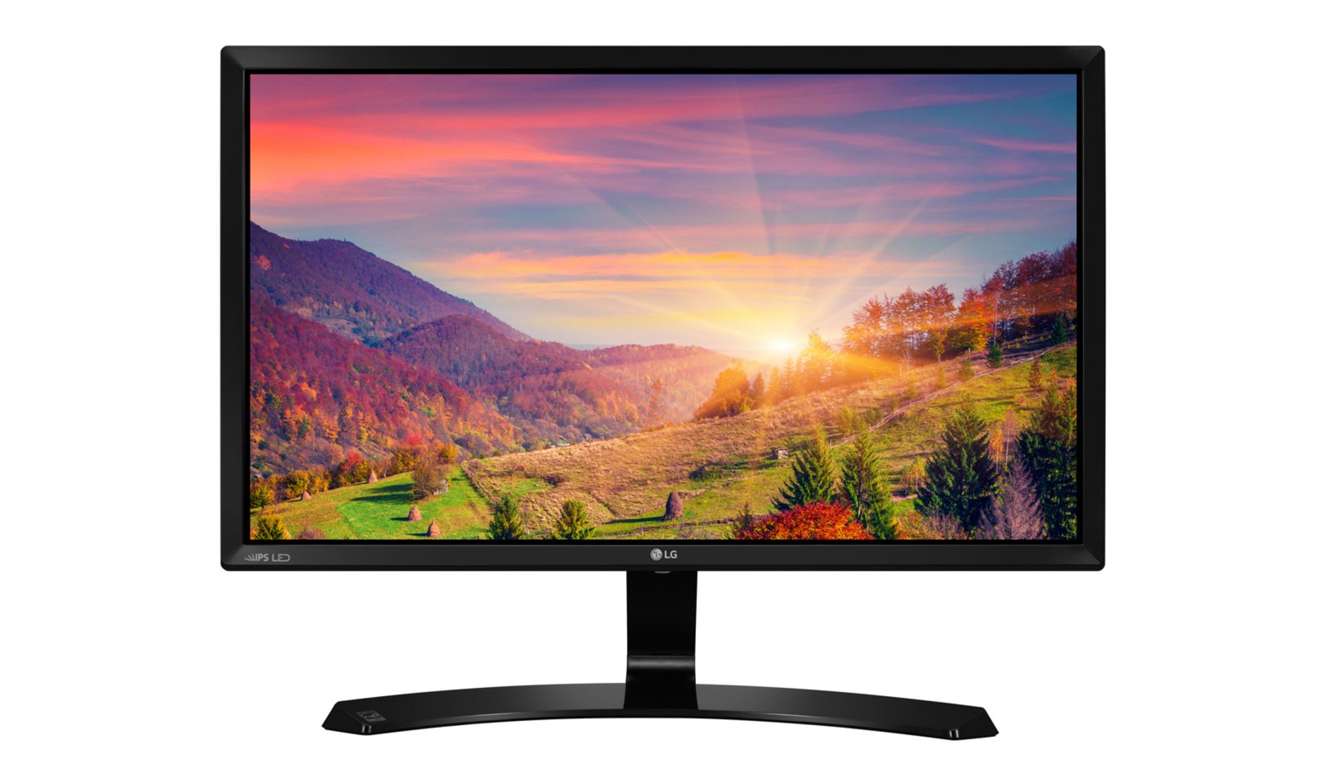 V Grade A LG 24 Inch FULL HD IPS LED MONITOR - HDMI, D-SUB, DVI-D 24MP58VQ-P