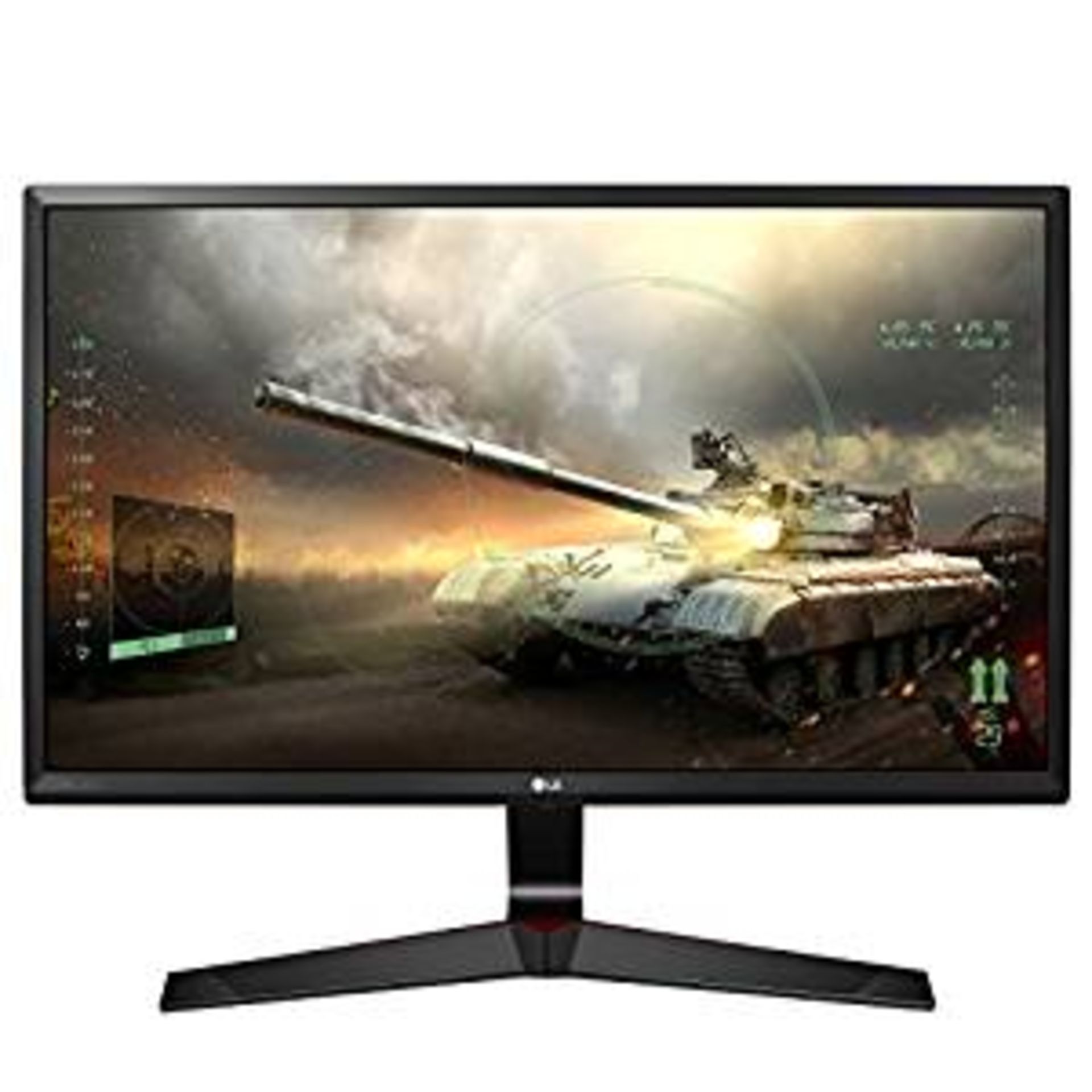 V Grade A LG 24 Inch FULL HD IPS LED GAMING MONITOR - D-SUB, HDMI, DISPLAY PORT 24MP59G-P