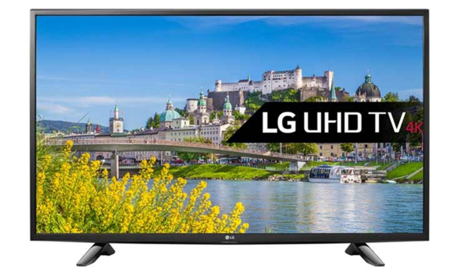 V Grade A LG 43" 4K Ultra HD Smart TV With HDR - Built In WiFi - WebOS Operating System - DLNA