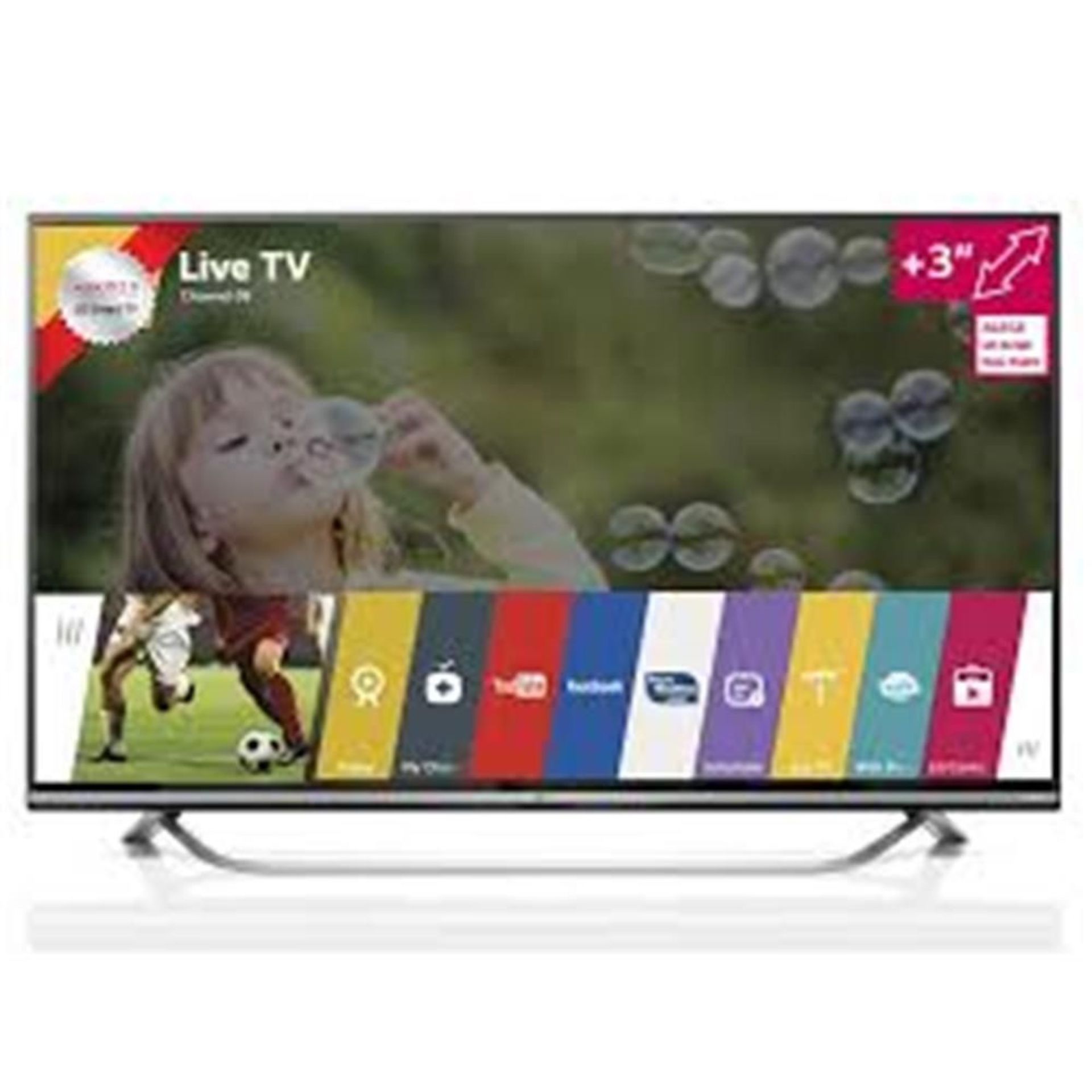V Grade A LG 43 Inch 4K ULTRA HD LED SMART TV WITH FREEVIEW & WEBOS & WIFI 43UF7787