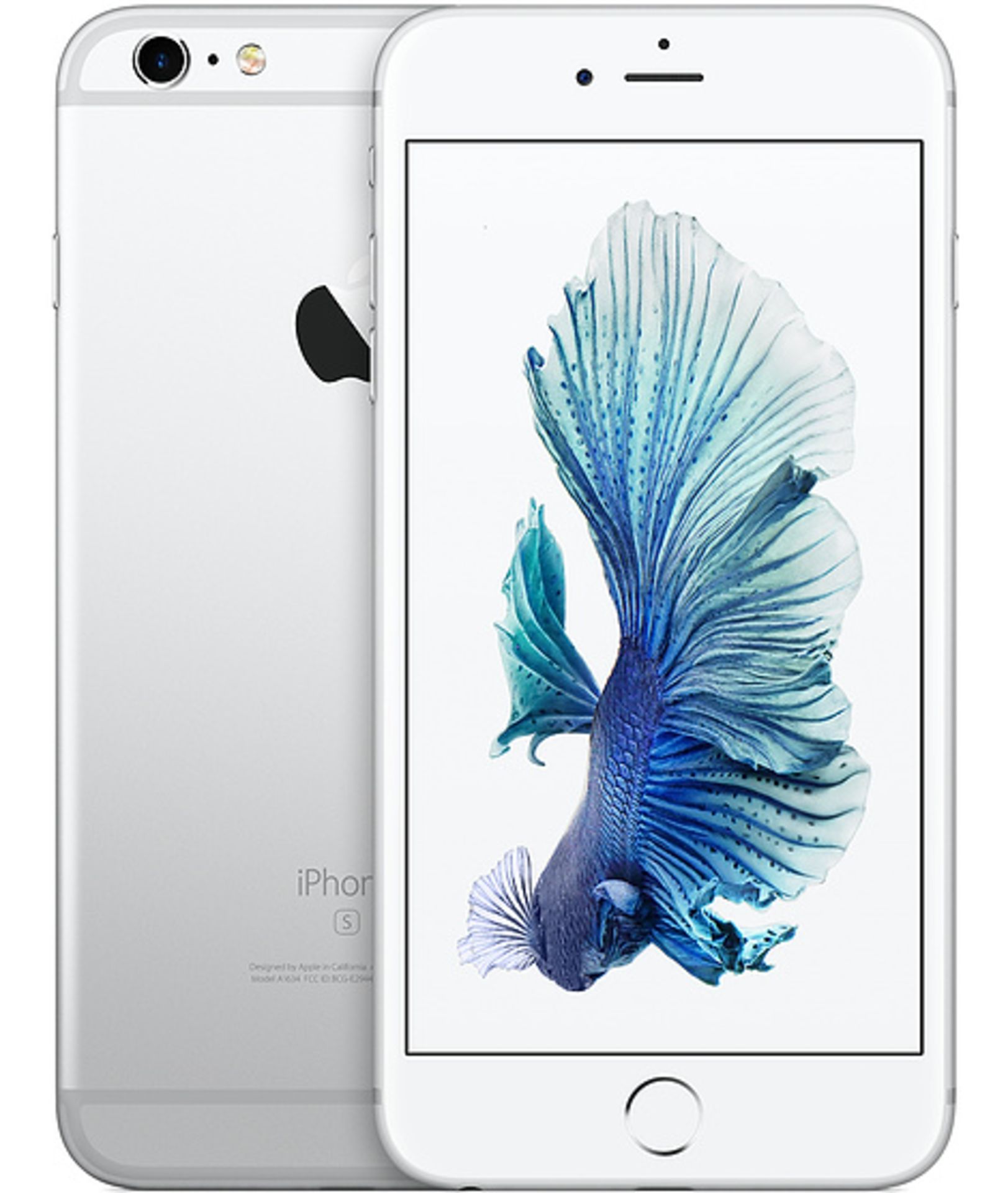 Grade A Apple iPhone 6s 16GB - Silver - Touch ID - Dual Core - IOS - 12MP Camera - Apple Box With