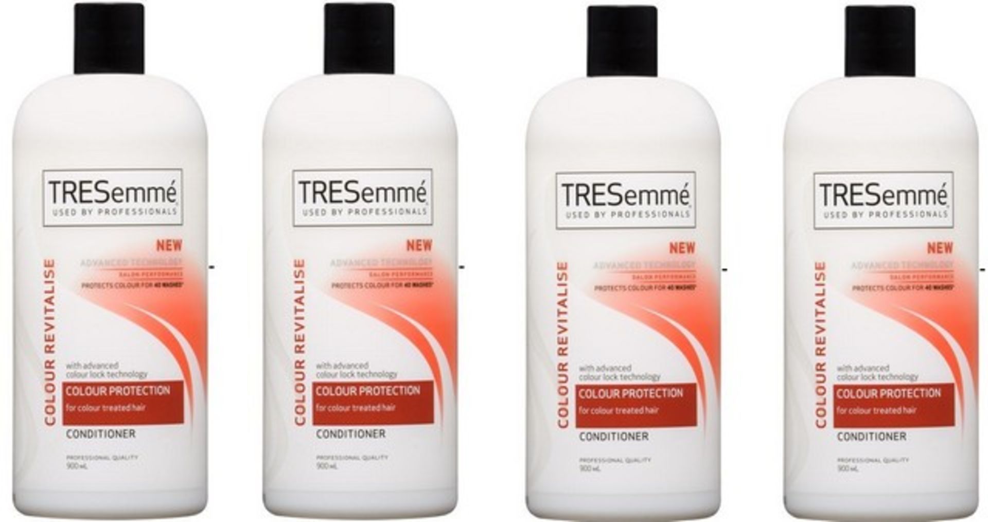 V Brand New A Lot Of Four 900ml TRESemme Colour Revitalizante Conditioners