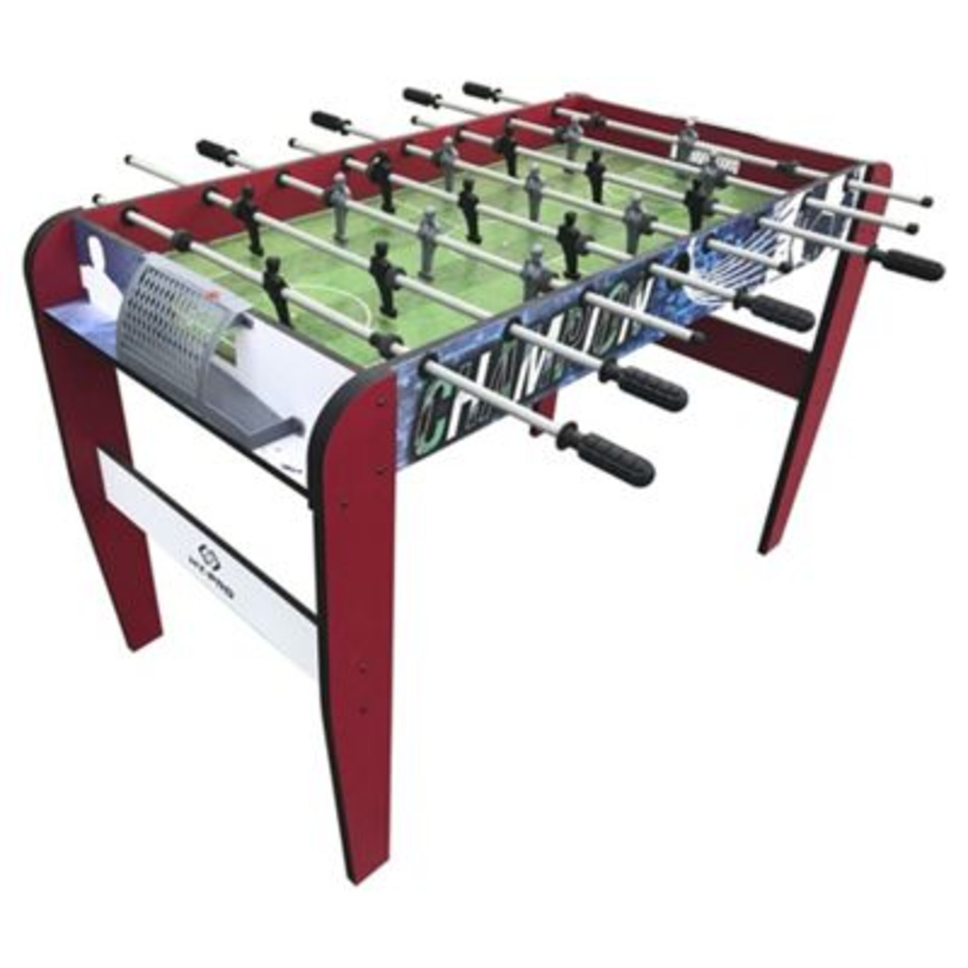 V Brand New HY-PRO 4ft Football Table - 2 Balls - 9 A-Side - 2 x Scoreboards - Online Price £49.