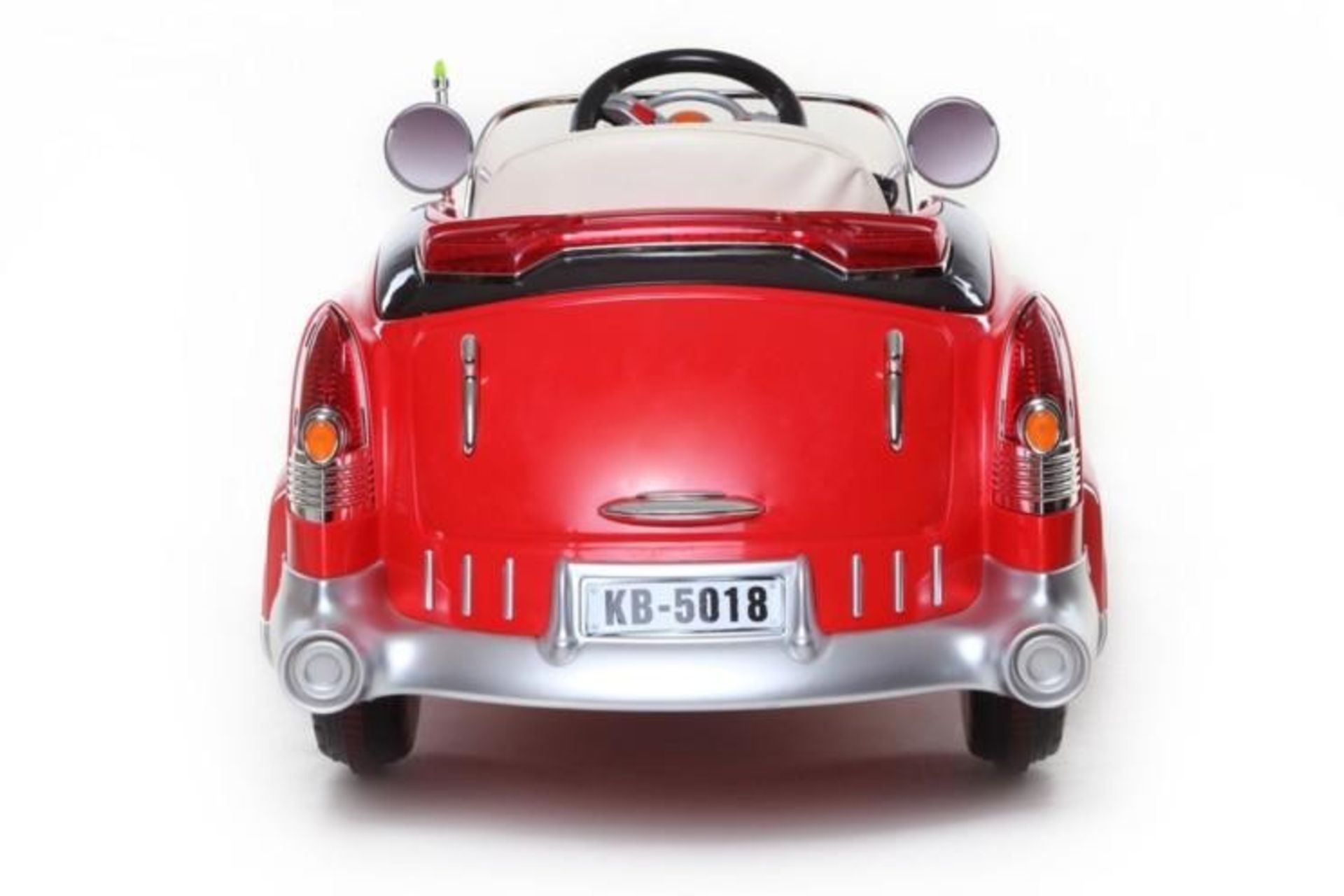 V Brand New 12v Classic 1950's Retro American Style Ride On Electric Car For Kids - Parental - Image 2 of 2