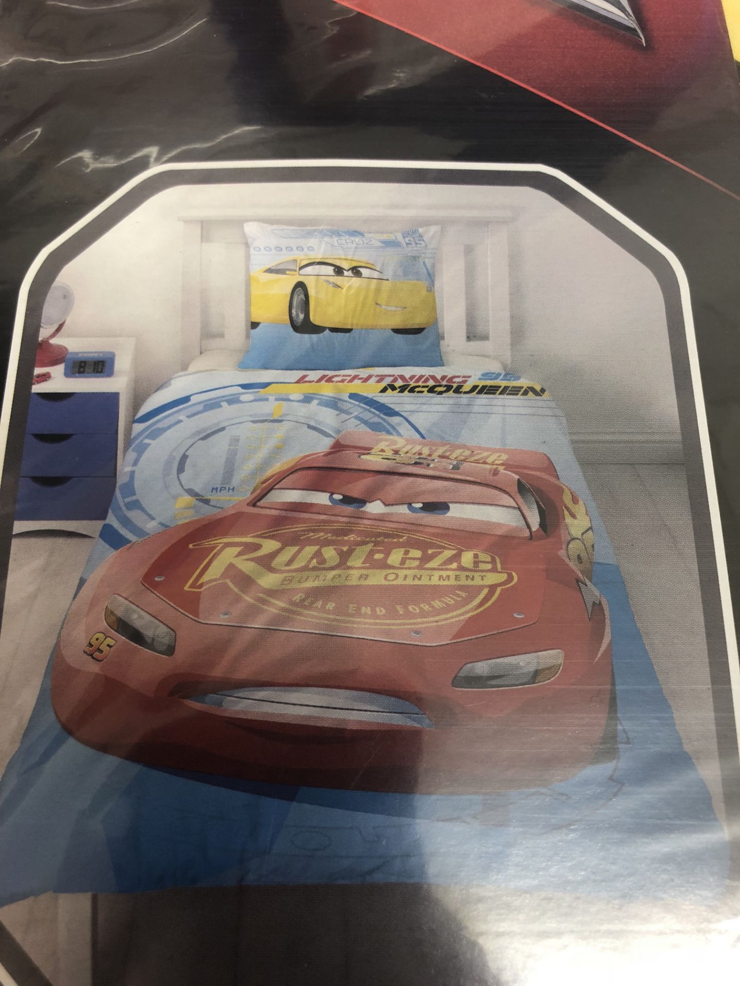V Brand New Disney Pixar Cars 3 Single Bed Set