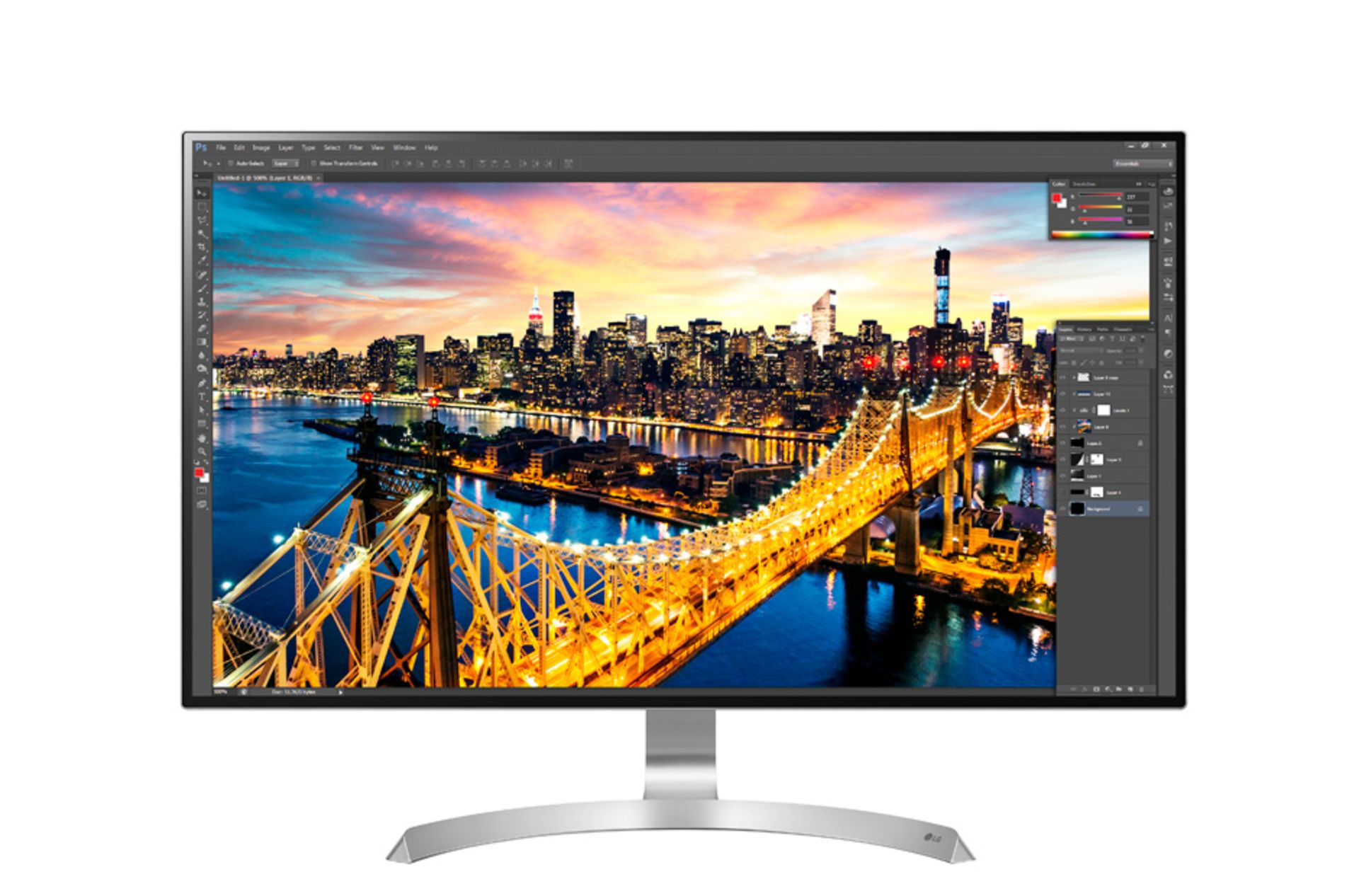 V Grade A LG 32 Inch 4K ULTRA HD IPS LED MONITOR - 3840 X 2160P - HDMI X 2, DISPLAY PORT, USB TYPE C