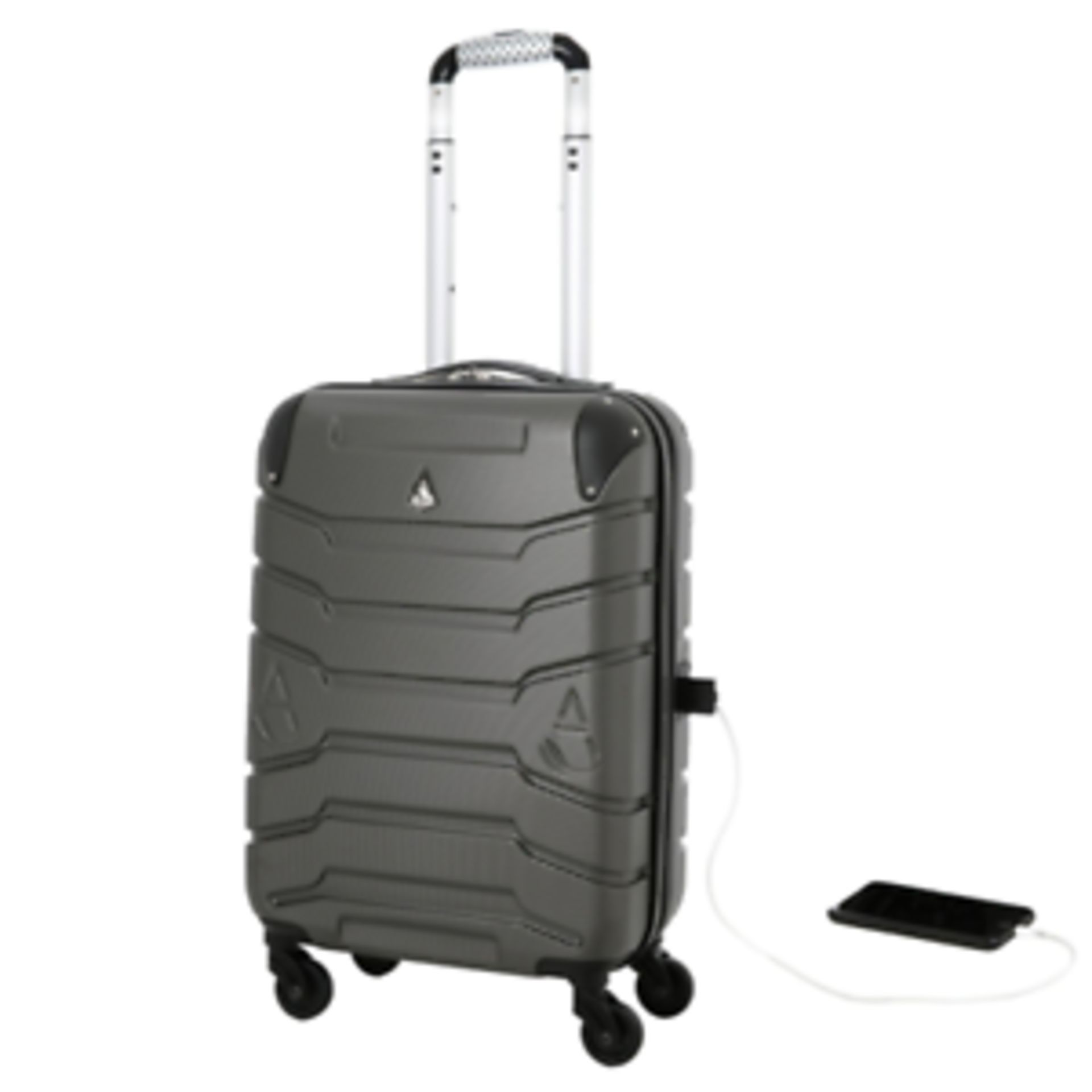 V Brand New Smart 21 Inch Suitcase/Cabin Case With Charging Facilities - Ebay Price £49.99 - 33L