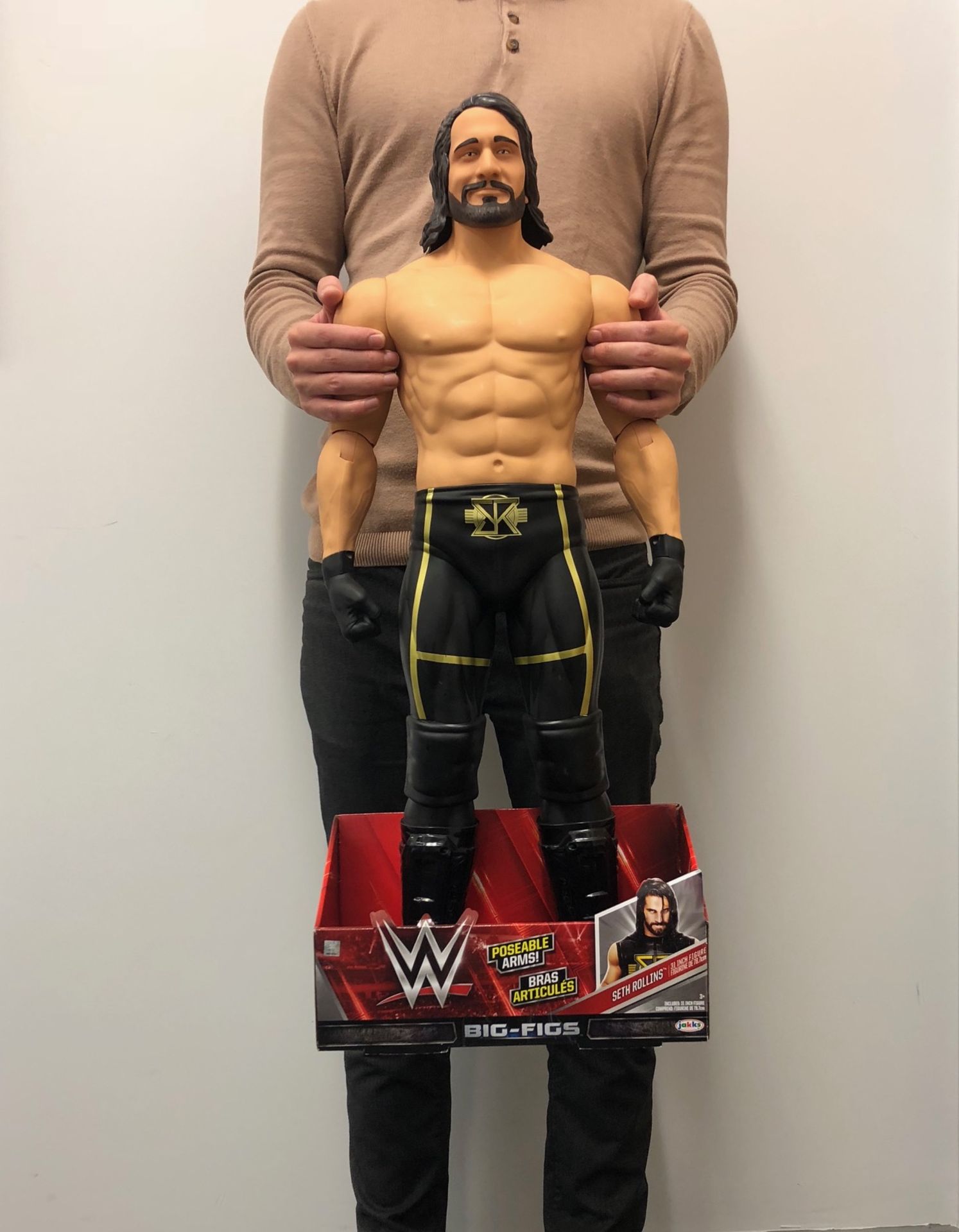 V Brand New Massive 31" WWE Seth Rollins Action Figure - TalsonMarket Price £29.00 - 8 Points of