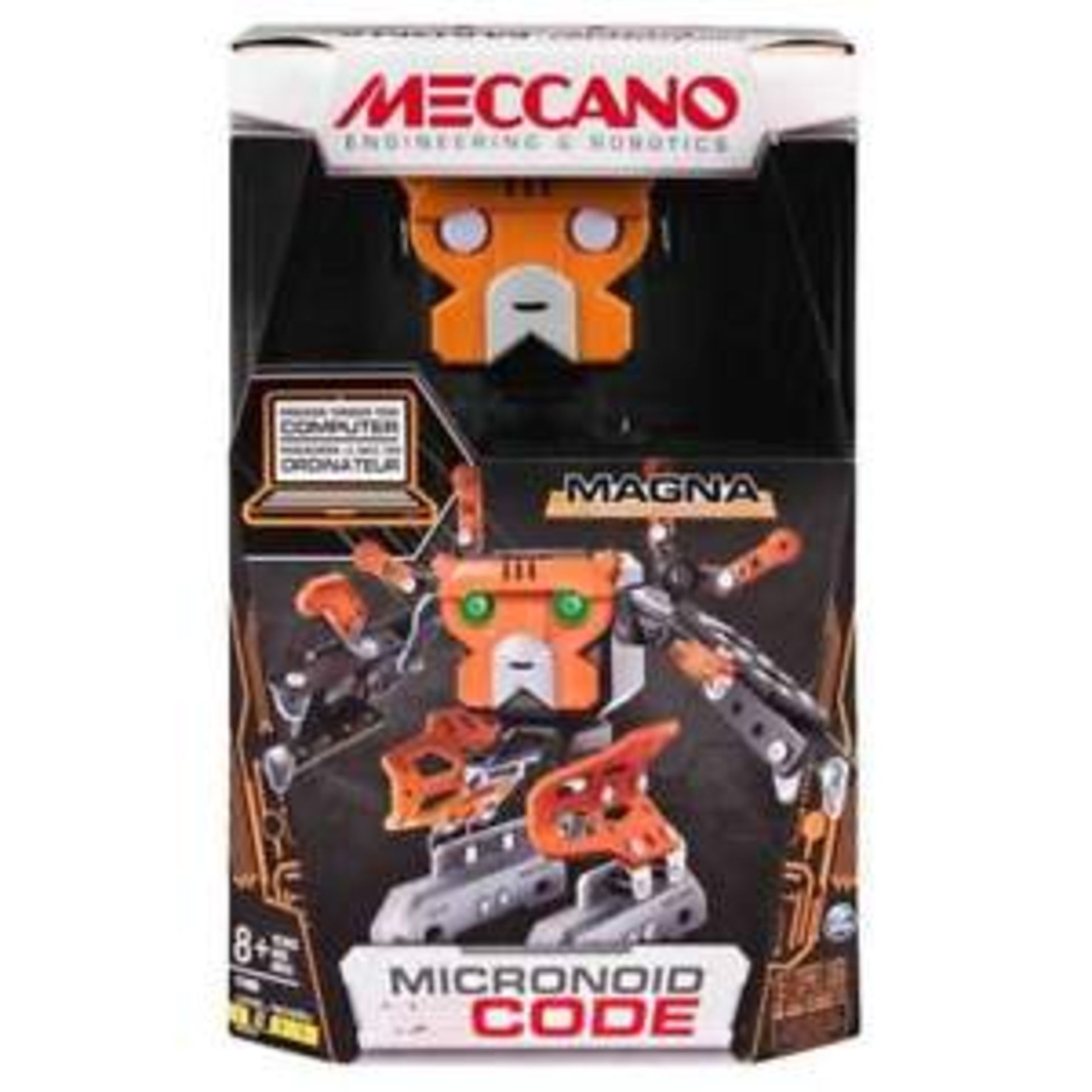 V Brand New Meccano Engineering & Robotics Micronoid Code Magna - Ebay Price £52.49 - Program - Image 2 of 3