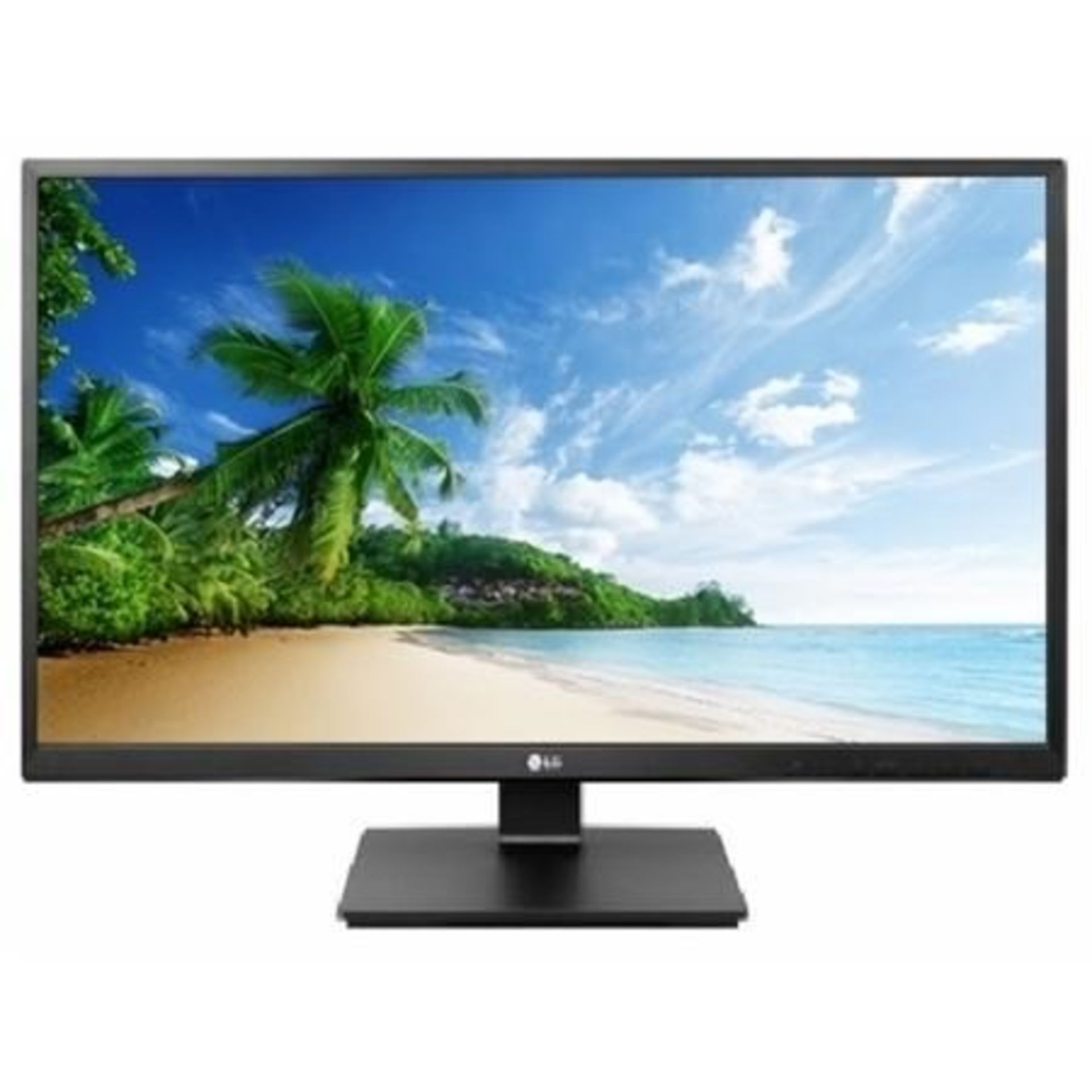 V Grade A LG 24 Inch FULL HD IPS LED MONITOR WITH SPEAKERS - D-SUB, DVI-D, HDMI, DISPLAY PORT