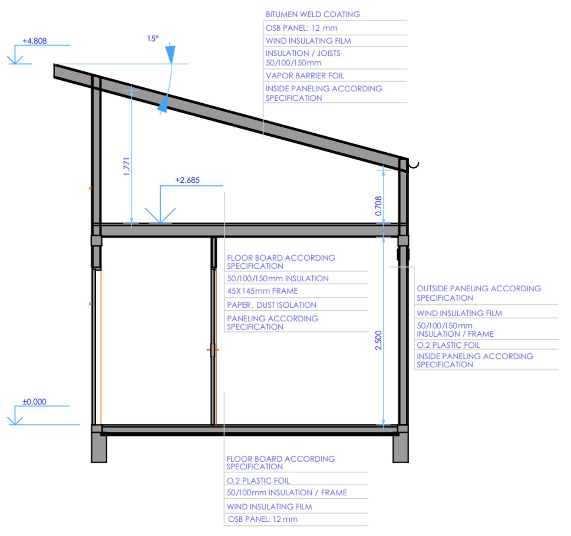 V Brand New Loft House - Insulated Roof Panels - Wooden Floor - 10 Wooden Tempered Glass Walls - - Bild 3 aus 4