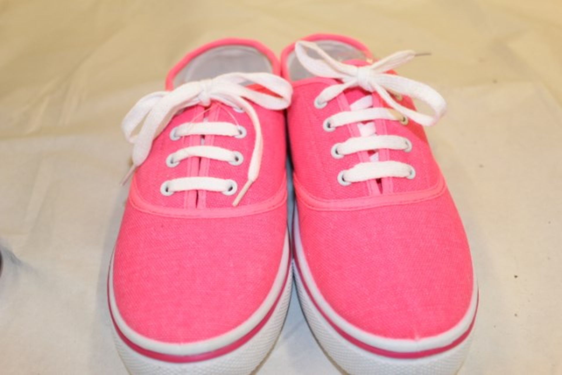 V Brand New A Lot Of Ten Pairs Childs Pink Deck Shoes Size 2
