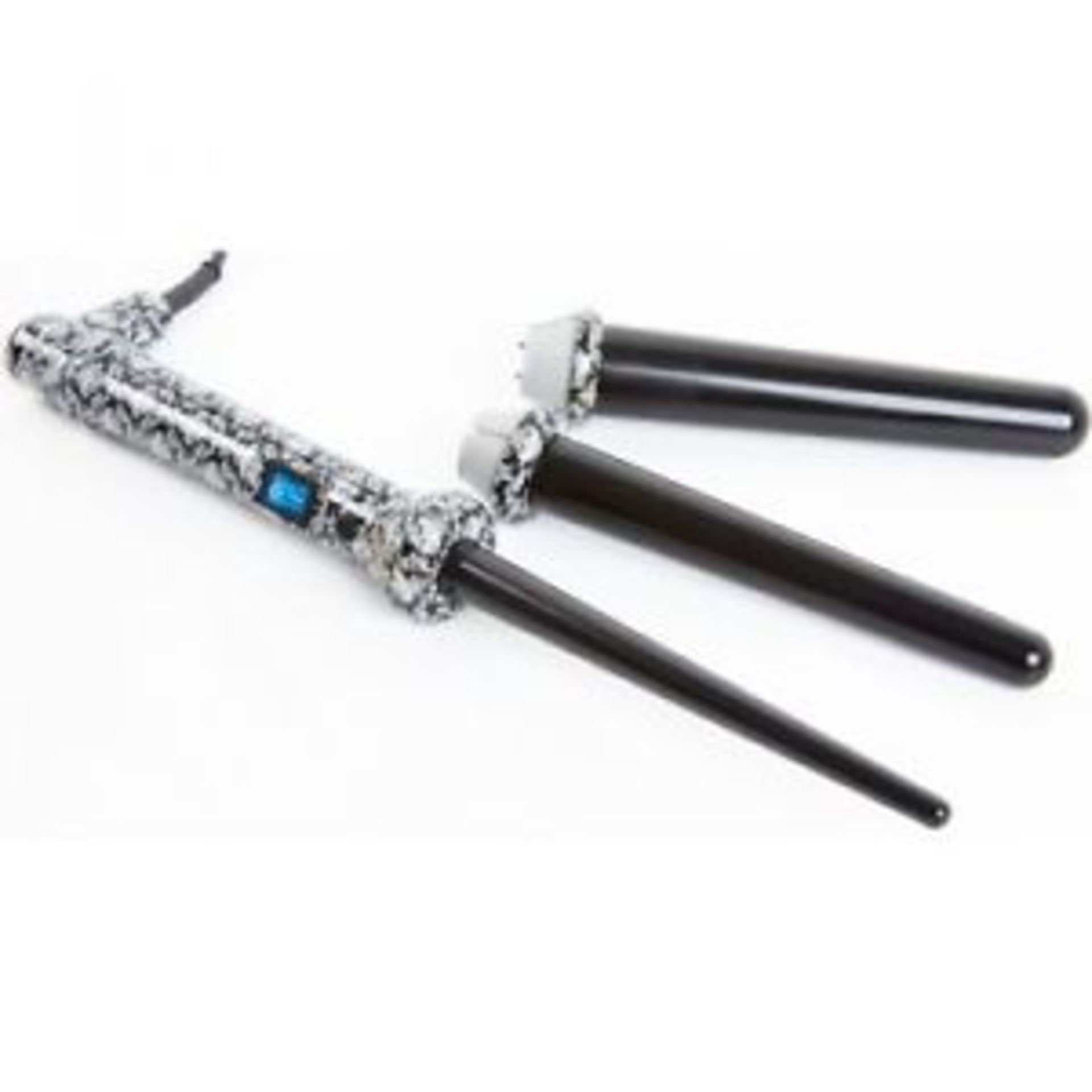 V Brand New Yogi Hair Wand 3-In-1 Styler With Tourmaline & Ceranic Barrels Includes Wand Handle -