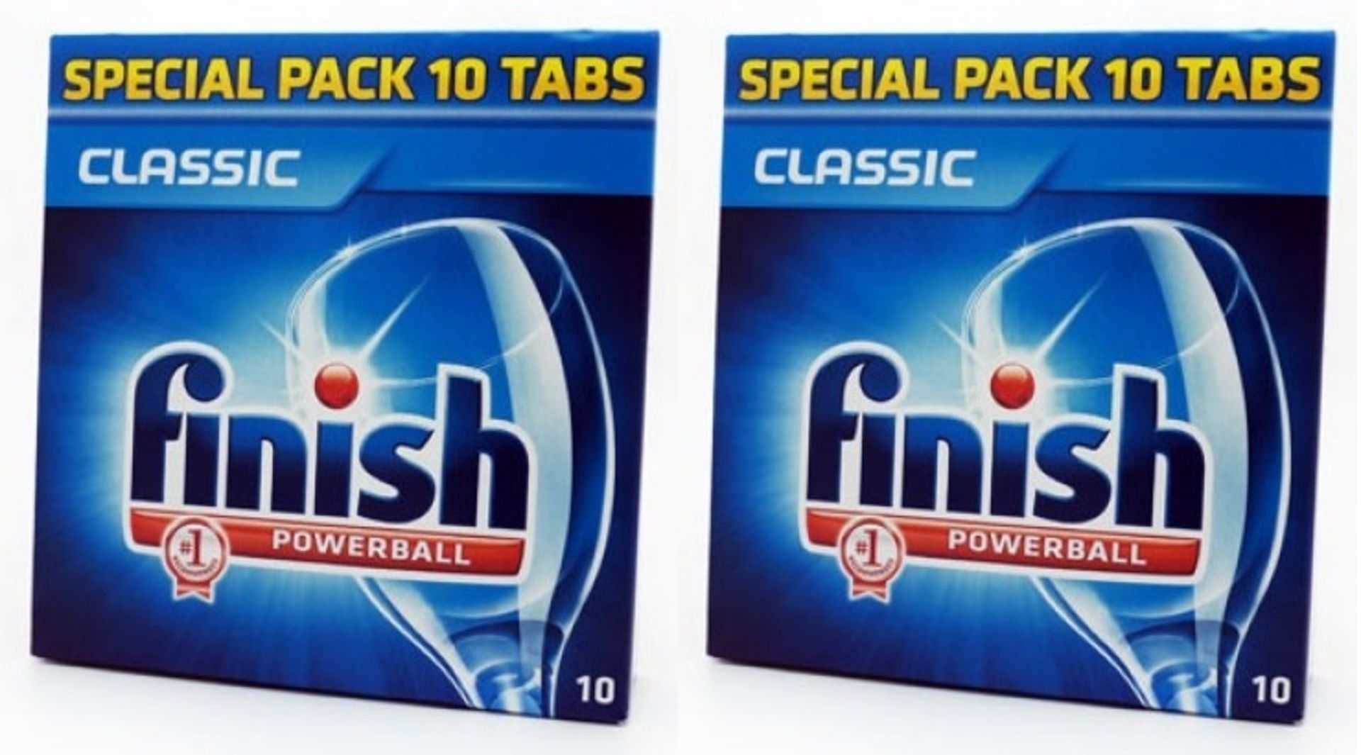 V Brand New 20x Finish Classic Dishwasher Tablets (Two Packs Of Ten)