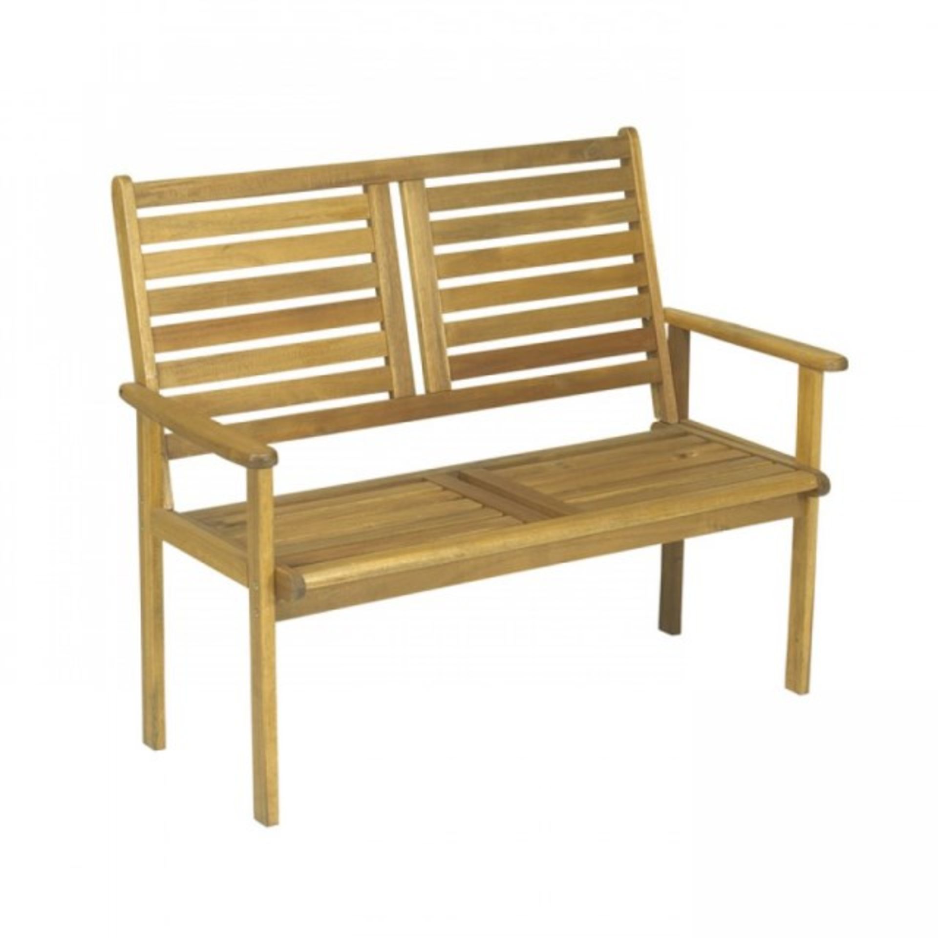 V Brand New Hardwood Two Seater Bench