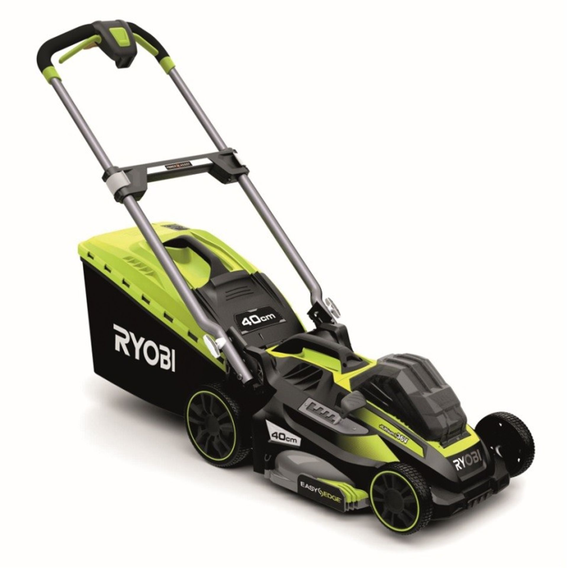 V Brand New Ryobi 36V Cordless Lawn Mower 40cm With 1x 5Ah Battery - Capable Of Mowing Up To 600m2