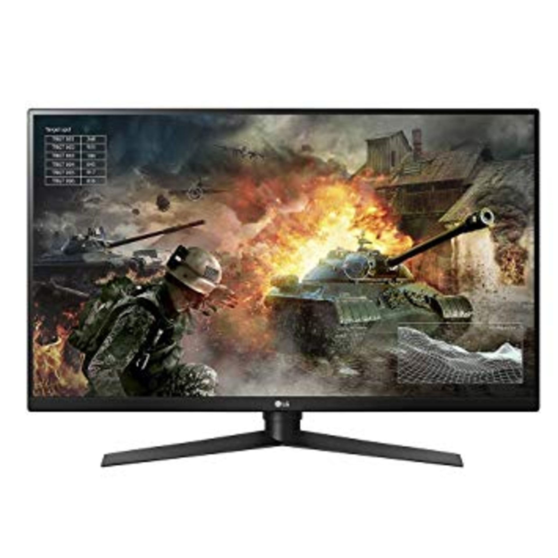 V Grade A LG 32 Inch QHD GAMING MONITOR WITH G-SYNC - HDMI, DISPLAY PORT, USB 3.0 - FRAME LESS