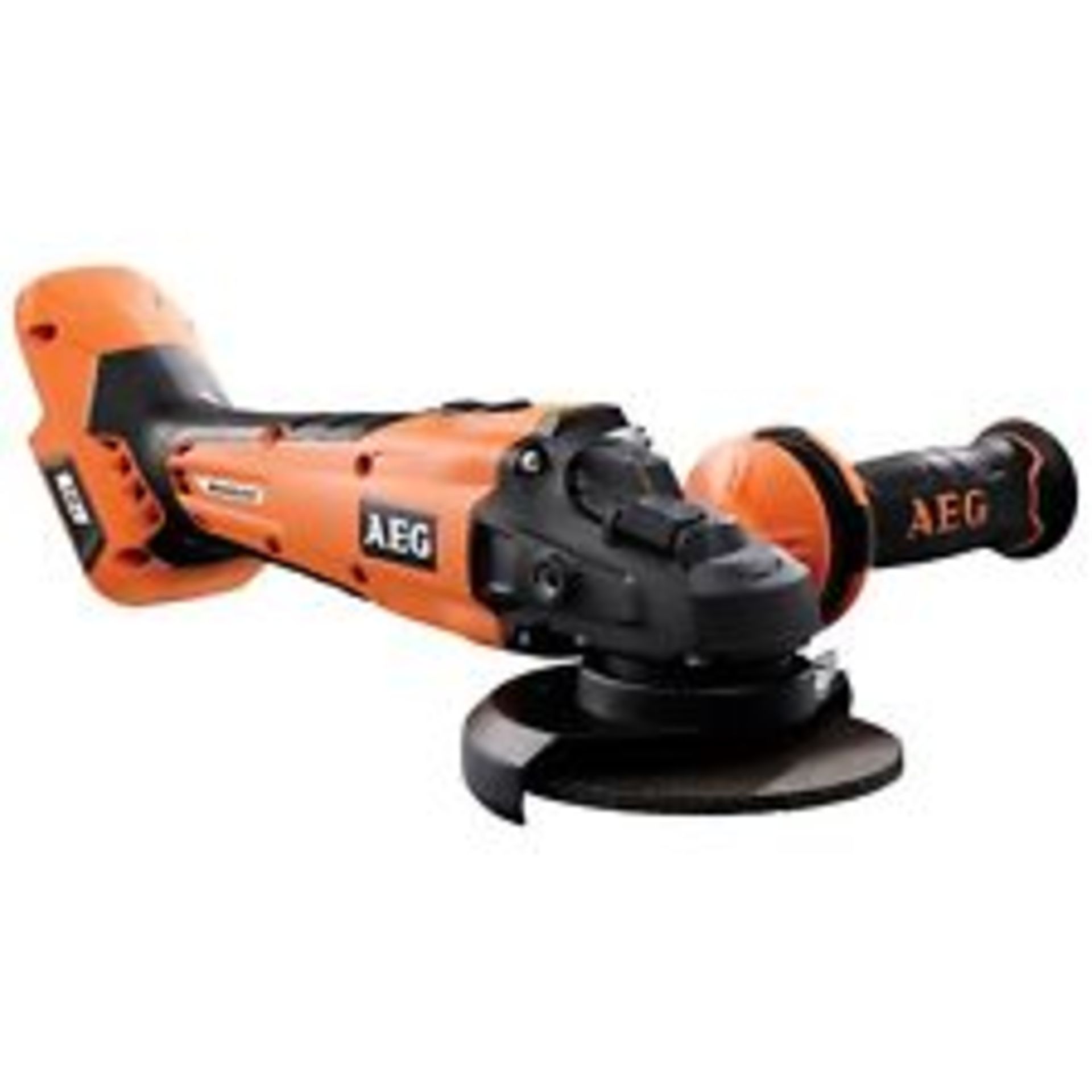 V Brand New AEG BEWS18-115BL-O 18v 115mm Brushless Angle Grinder-Disc Diameter 115mm-No-Load Speed