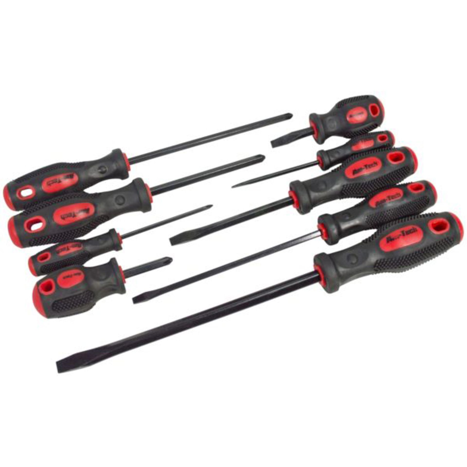 V Brand New Nine Piece Assorted Screwdriver Set