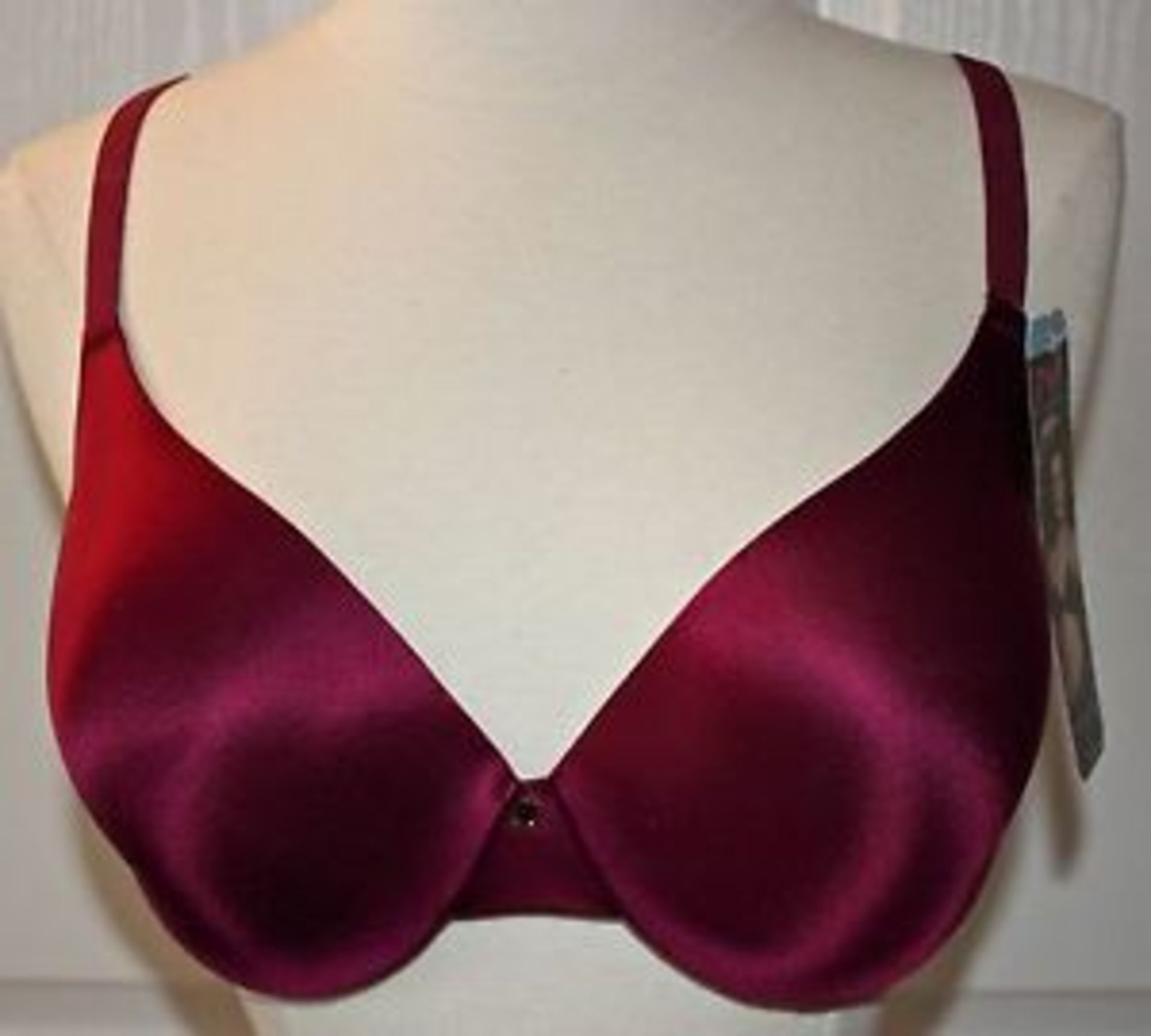 V Brand New A Lot Of Four Burgundy Maidenform Self Expressions T Shirt Bra Size 38C ISP $38 (Hosiery