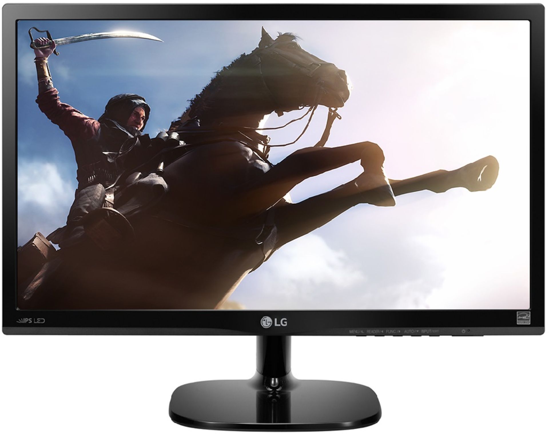 V Grade A LG 22 Inch FULL HD IPS LED MONITOR - D-SUB, DVI-D22MP48D-P