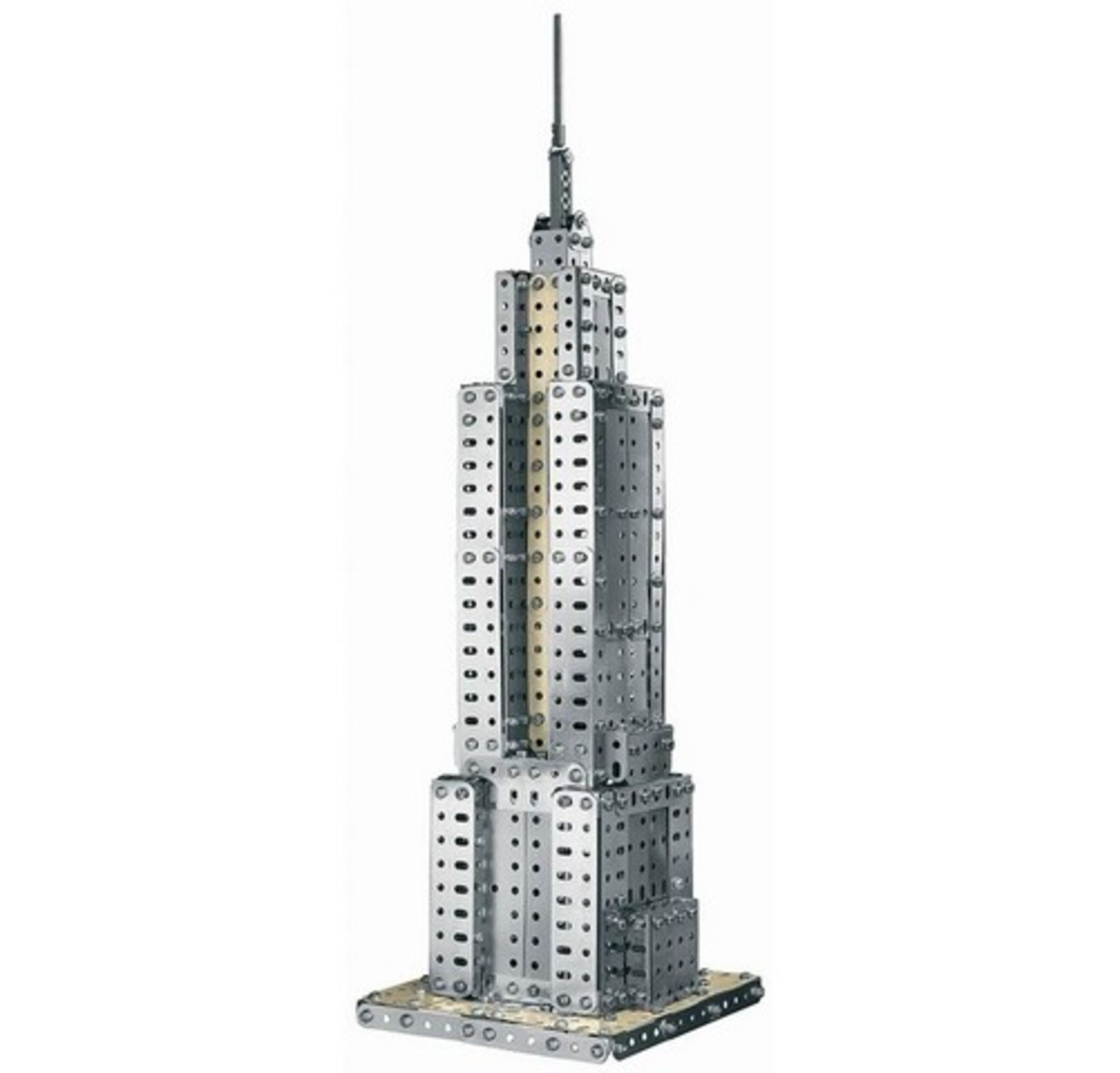 V Brand New Meccano Special Edition Empire State Building 60cm High - 959 Metal Parts - 2 Tool