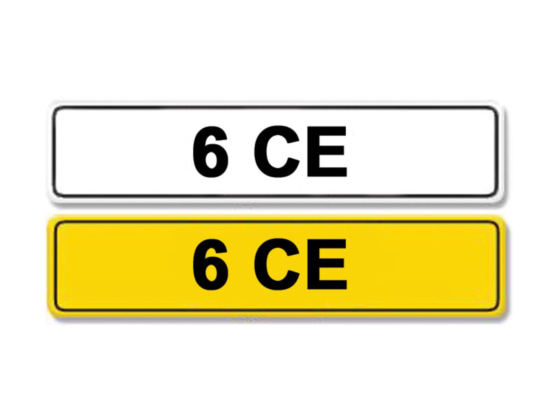 Registration Number 6 CE