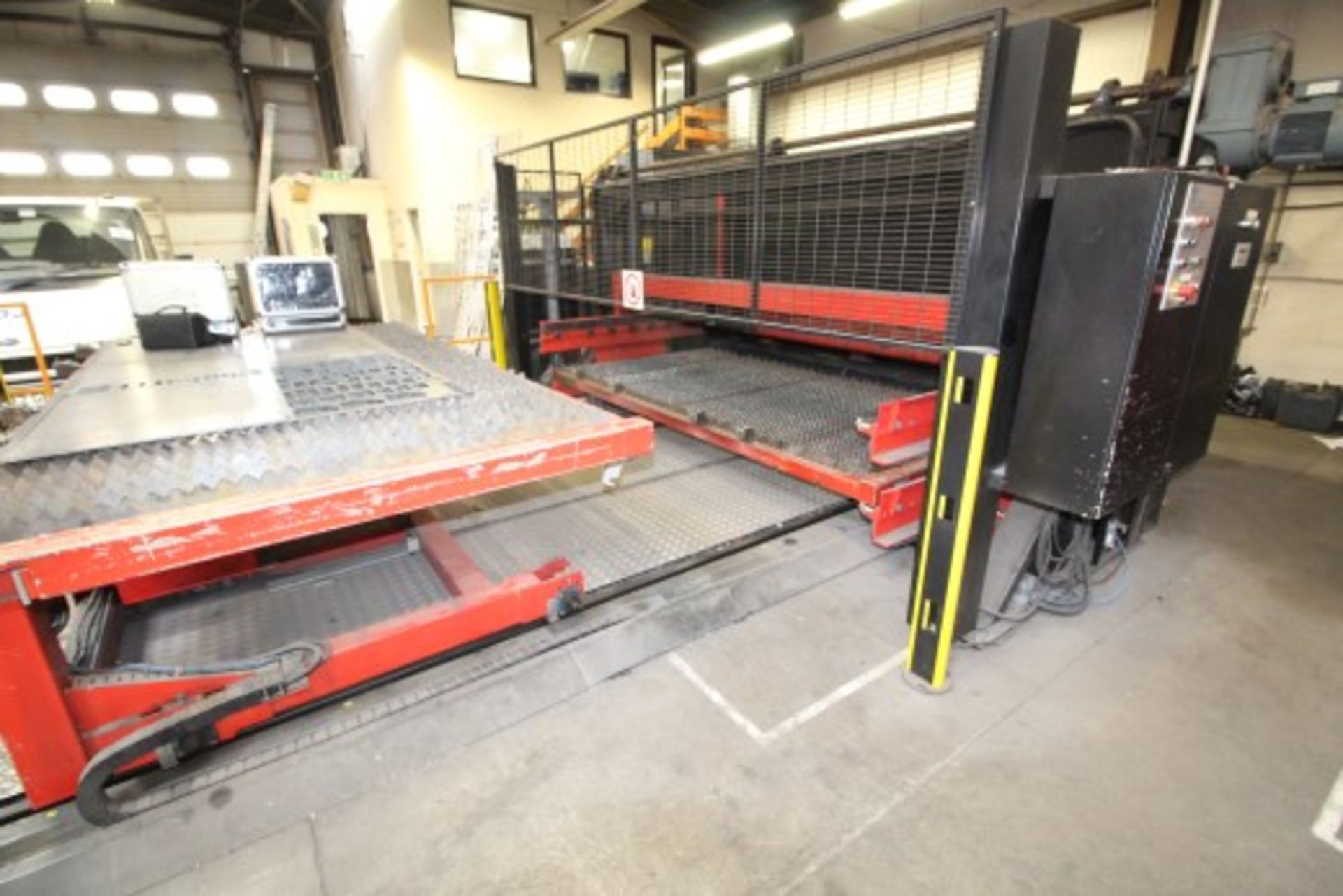 AMADA LASERMAC MODEL LC-3015 B III LASER CUTTER L0301583, SERIAL NO. 27510421, YEAR OF MANUFACTURE - Image 7 of 8