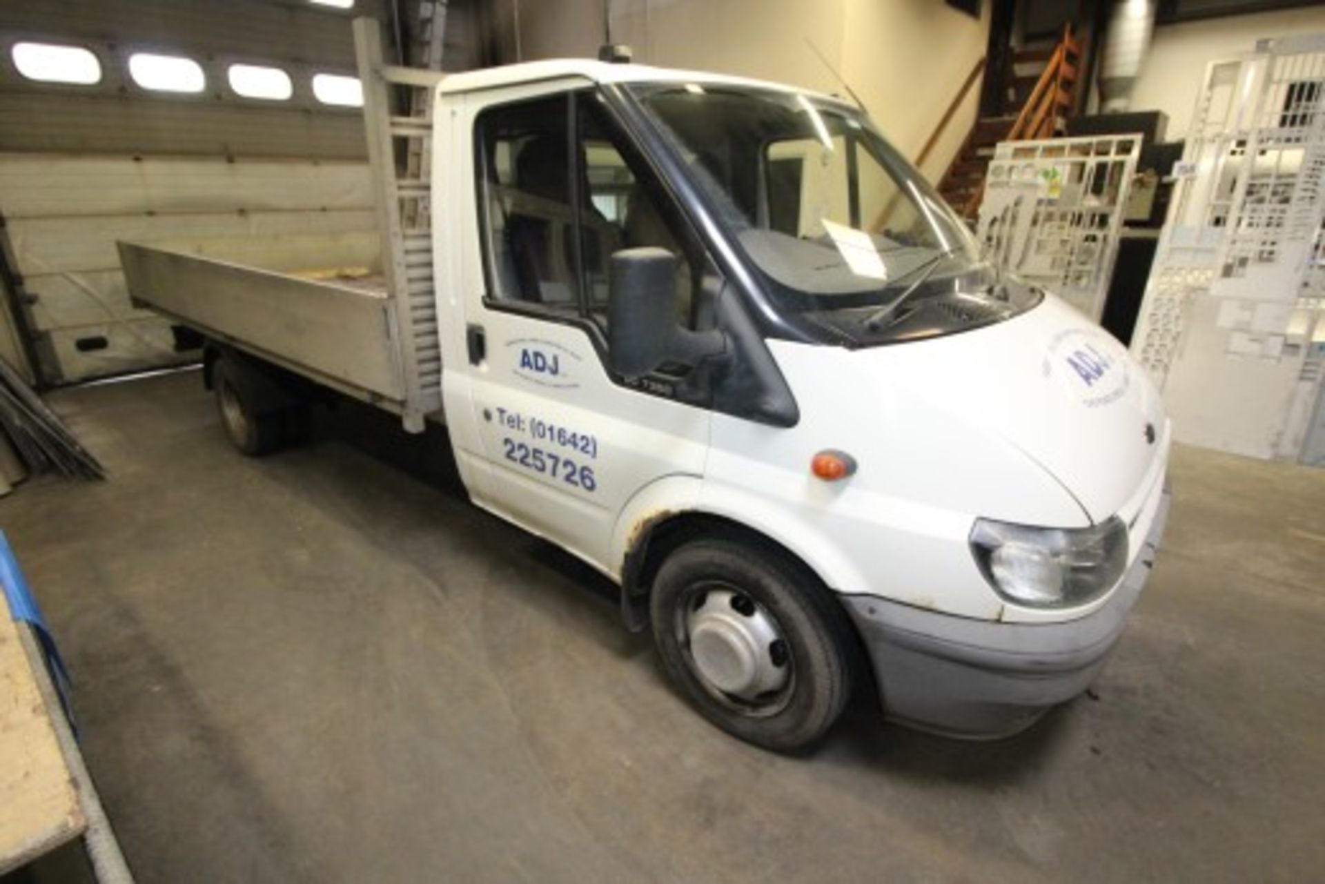 FORD TRANSIT 90 T350 TWIN WHEEL DROPSIDE PICK-UP, REGISTRATION NO. YA02 GEX, RECORDED MILEAGE 154, - Image 2 of 3