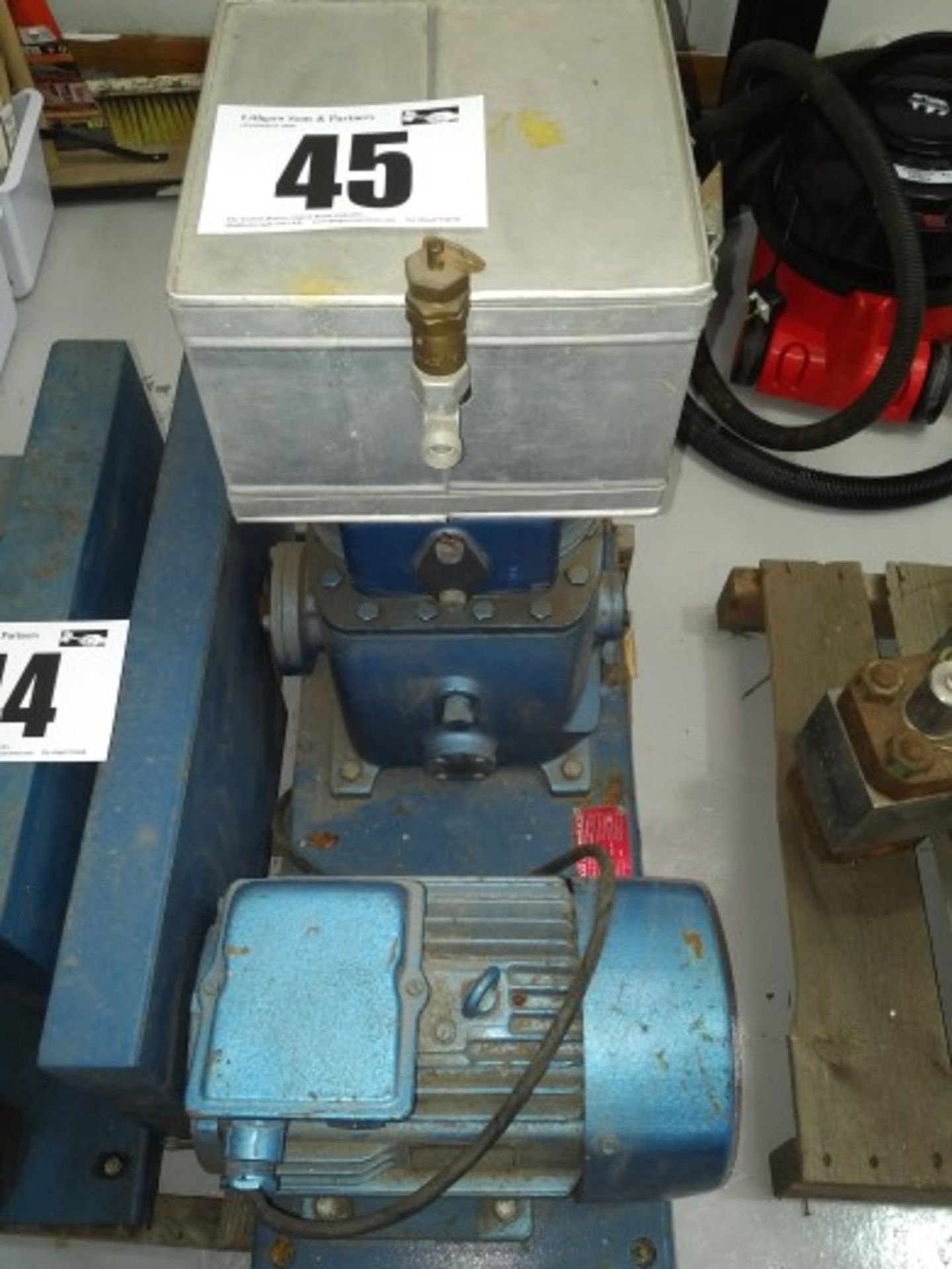 ASCO TWIN PISTON COMPRESSOR WITH MOTOR