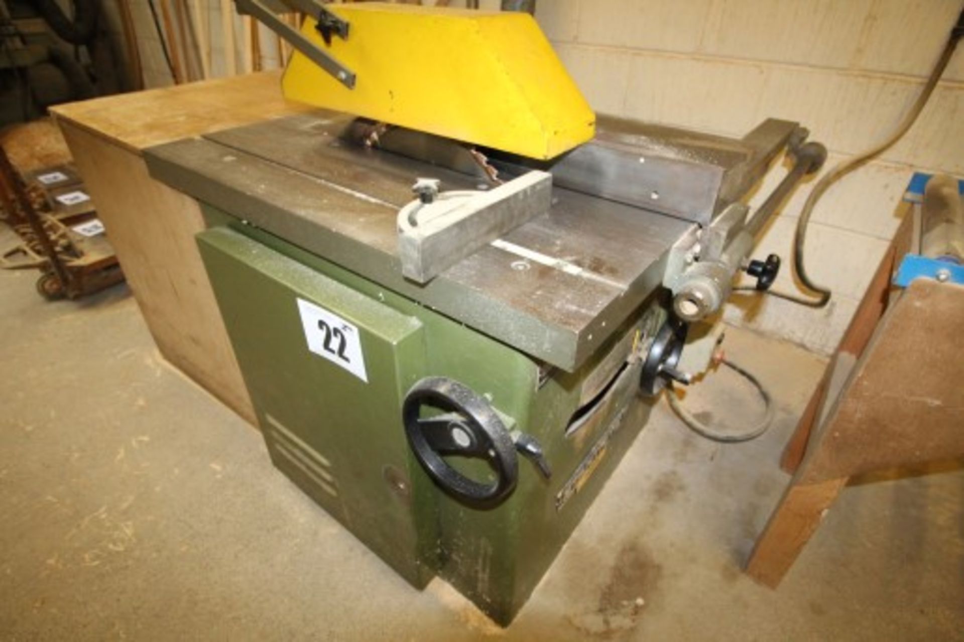 STARTRITE 500S TILT ARBOUR CIRCULAR SAW, SERIAL NUMBER: 03399, 300MM DIAMETER BLADE, 3-PHASE - Image 2 of 3