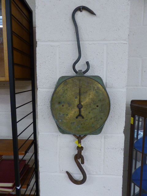 Salter hanging butchers scales - Image 4 of 6