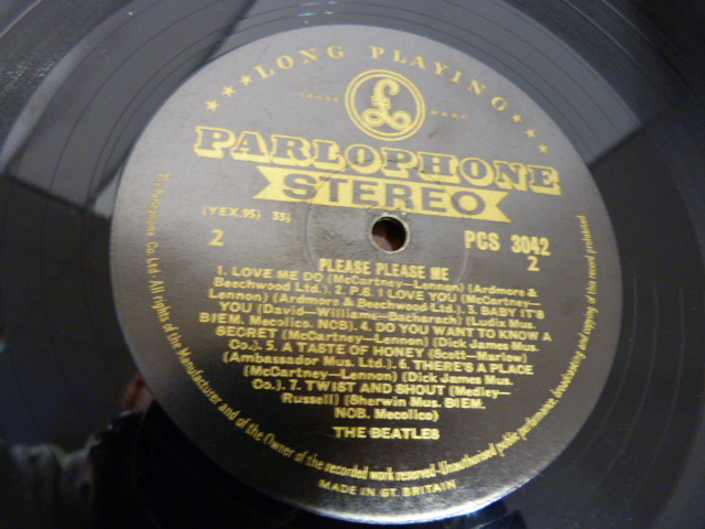 The Beatles: Please Please Me - Parlophone PCS 3042 UK 1963 stereo Album YEX-94 and YEX-95 1st - Image 5 of 24