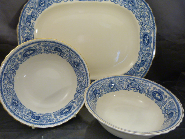 Mulberry Collectables - unusual selection of blue and White china 'Mulberry' pattern to include - Image 7 of 8