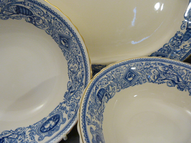 Mulberry Collectables - unusual selection of blue and White china 'Mulberry' pattern to include - Image 8 of 8