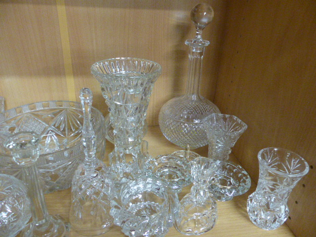 Large collection of cut glass items - Image 5 of 6