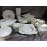 Collection of collectable china to include J&G Meaking along with a Royal Staffordshire 'Tea Rose'