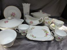 Collection of collectable china to include J&G Meaking along with a Royal Staffordshire 'Tea Rose'