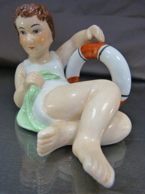 Royal Doulton 'River Boy' figure HN 2128 and one other - Image 5 of 6