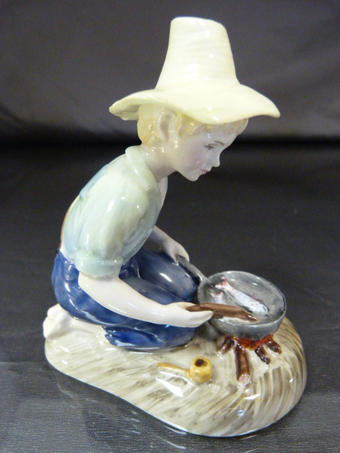 Royal Doulton 'River Boy' figure HN 2128 and one other - Image 3 of 6