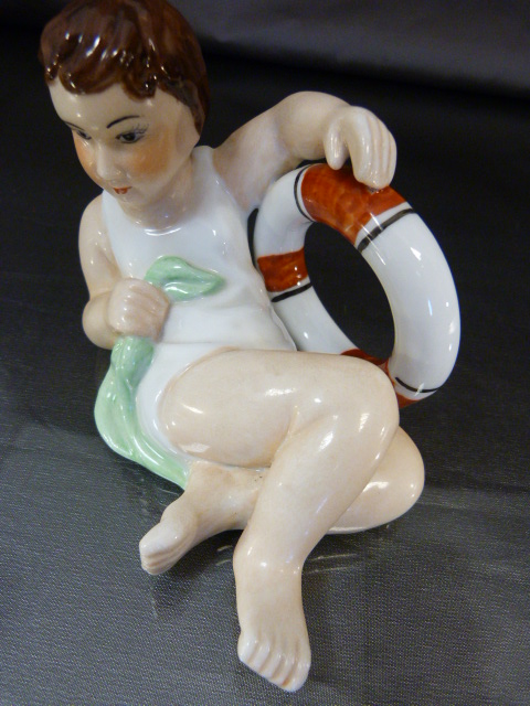 Royal Doulton 'River Boy' figure HN 2128 and one other - Image 6 of 6