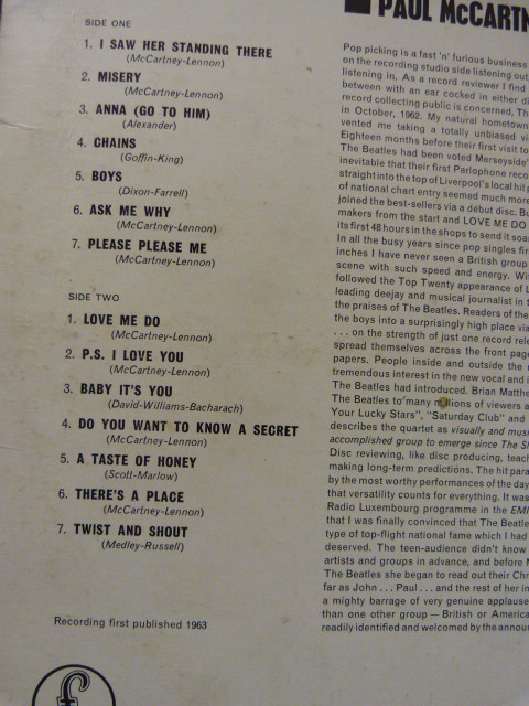 The Beatles: Please Please Me - Parlophone PCS 3042 UK 1963 stereo Album YEX-94 and YEX-95 1st - Image 19 of 24