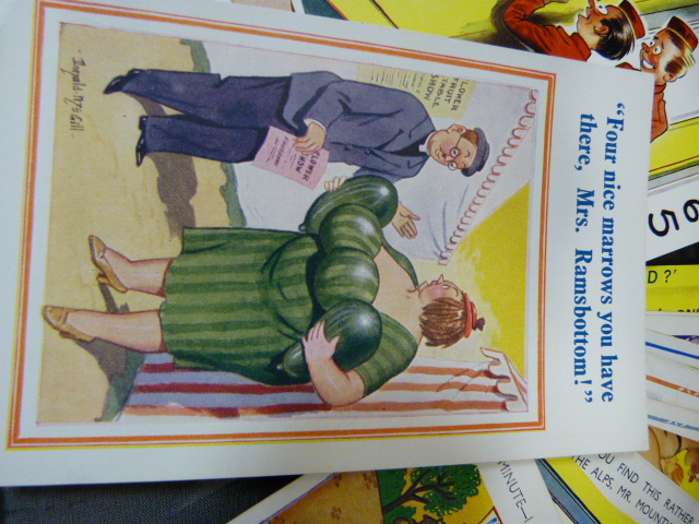 Victorian Seaside Postcards along with various other comical postcards. approx 44 - Image 8 of 12