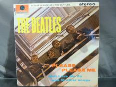 The Beatles: Please Please Me - Parlophone PCS 3042 UK 1963 stereo Album YEX-94 and YEX-95 1st