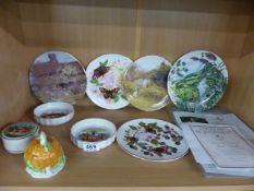 Collection of Villeroy and Boch 'Naif' pin tray and pin pot, along with a Coalport Pumpkin and Royal